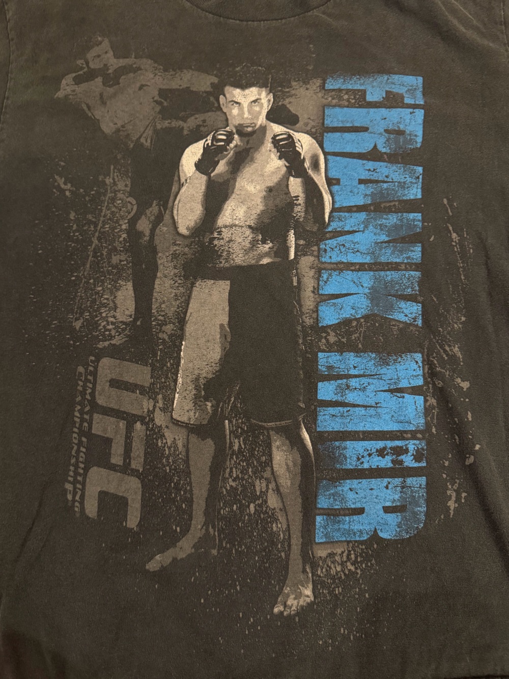 Rare Vintage Y2K UFC Frank Mir T-Shirt - Picture 3 of 6
